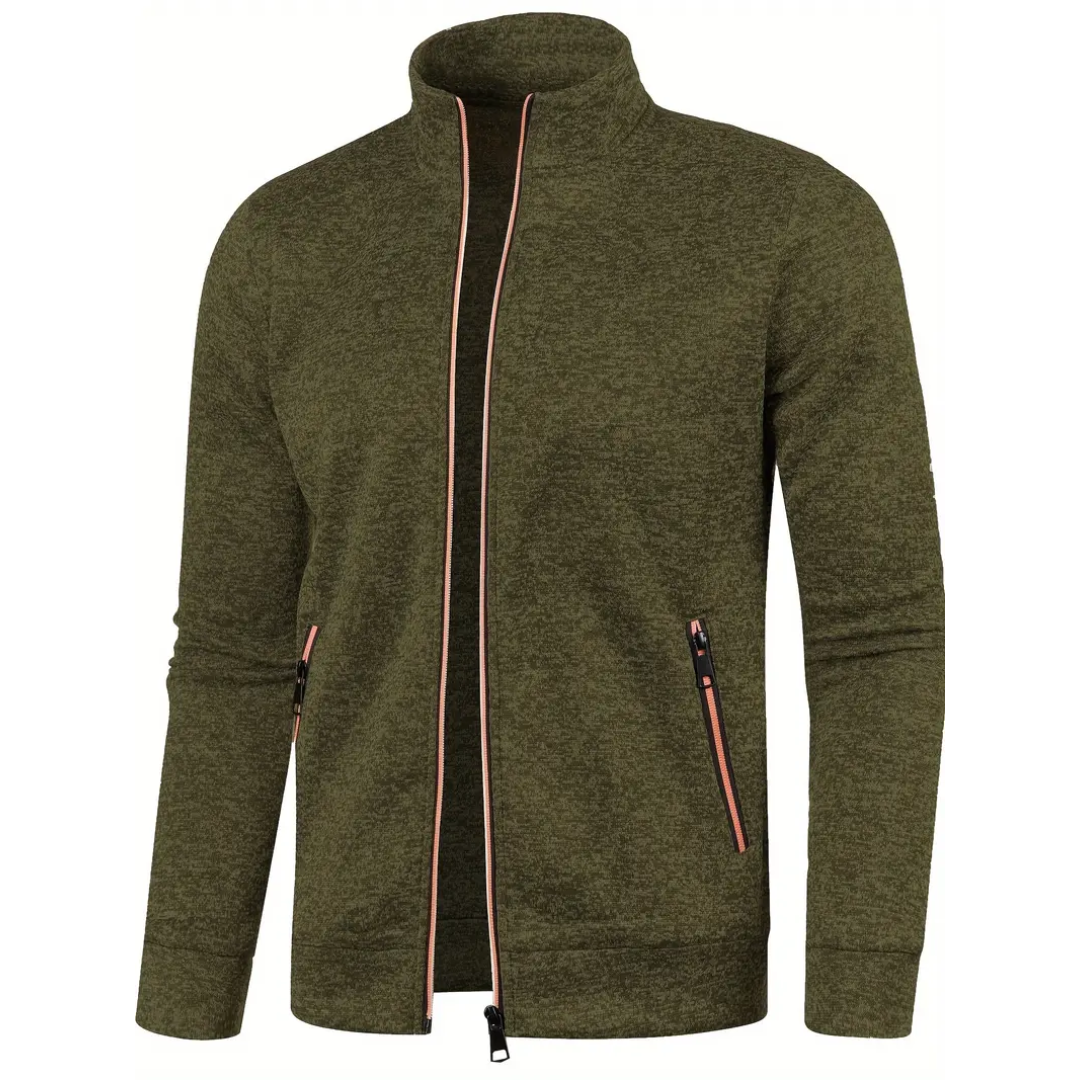 Oliver™ – Timeless Knitted Zip Cardigan